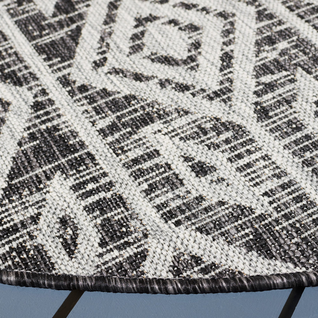 Estaugh Performance Ikat Rug Union Rustic Rug Size: Square 6'7"