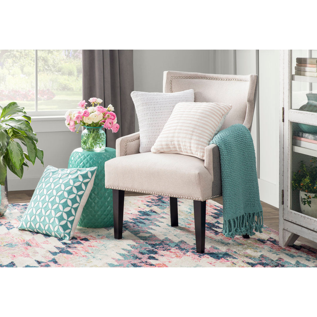 Duien Cotton Throw Birch Lane™ Color: Teal