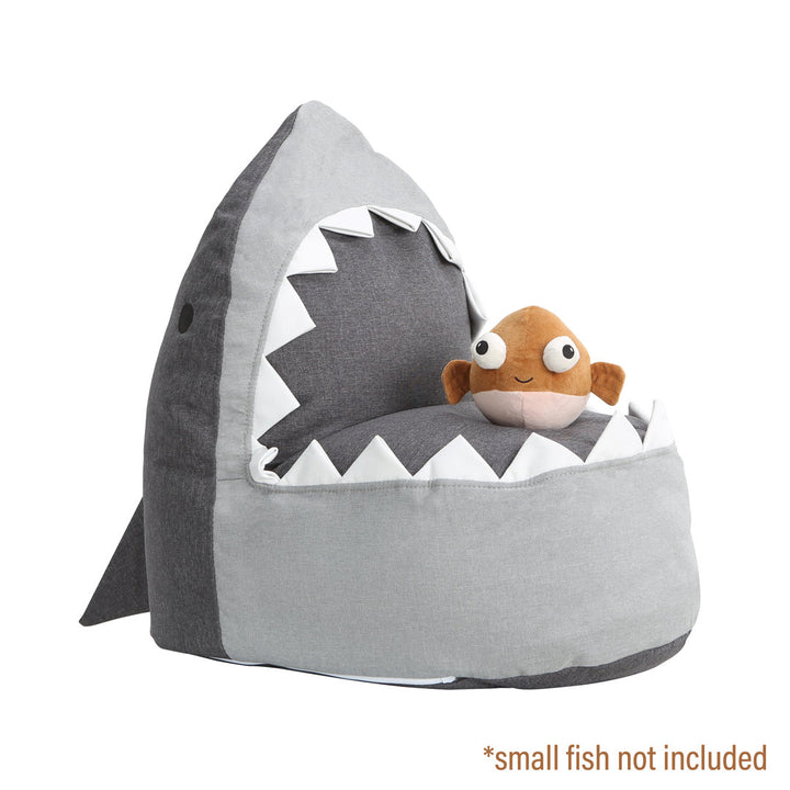 Sharky the Shark Kids Small Bean Bag Chair Second Story Home