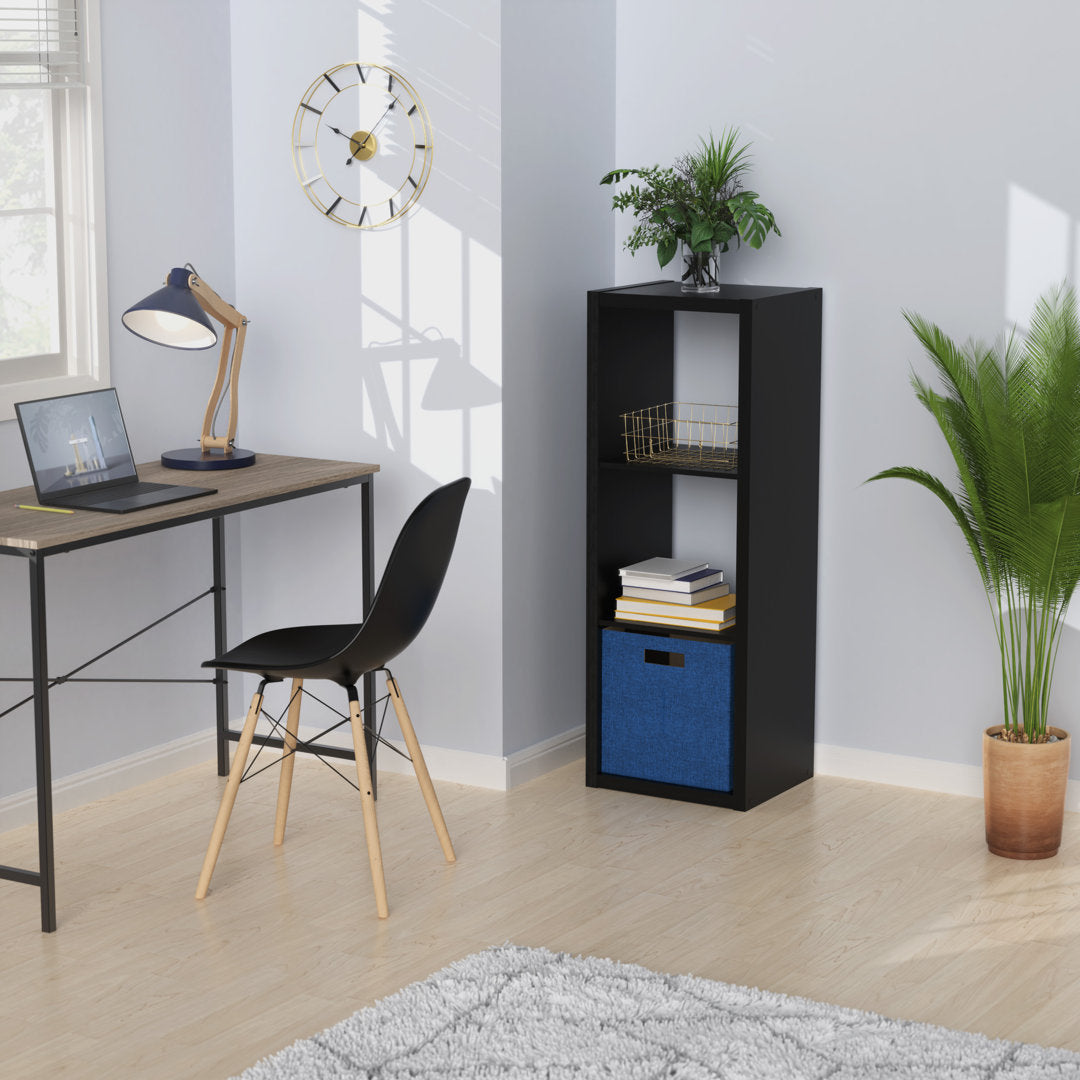 ClosetMaid 43.98" H x 15.87" W Cube Bookcase ClosetMaid Color: Black