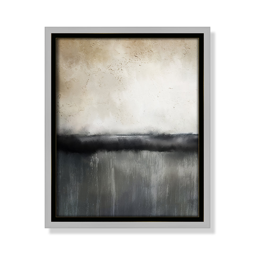 Sunset by Kimberly Allen Print Joss & Main Size: 11.5" H x 9.5" W x 2" D Format: Silver Framed Canvas