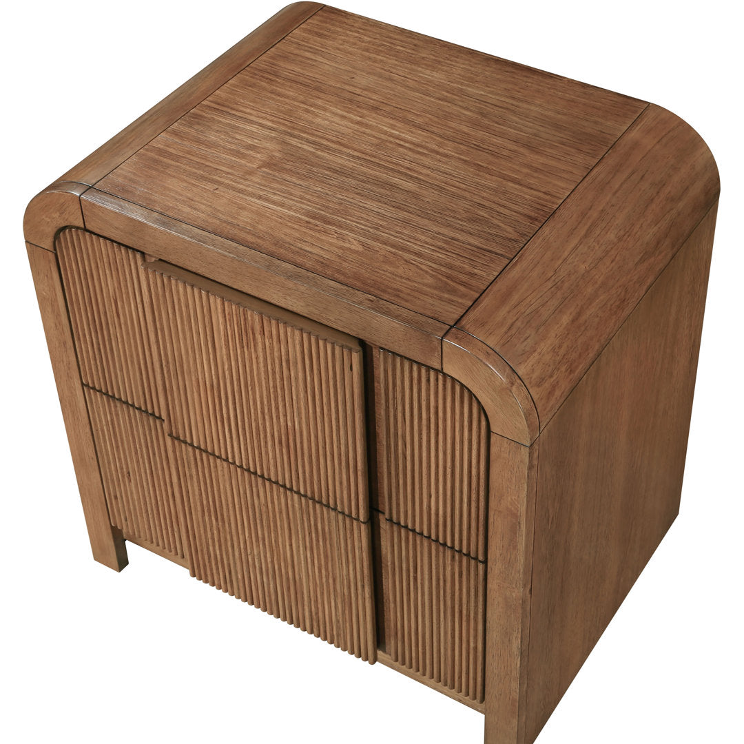 Ishana Solid Wood Nightstand Wrought Studio™ Color: Walnut