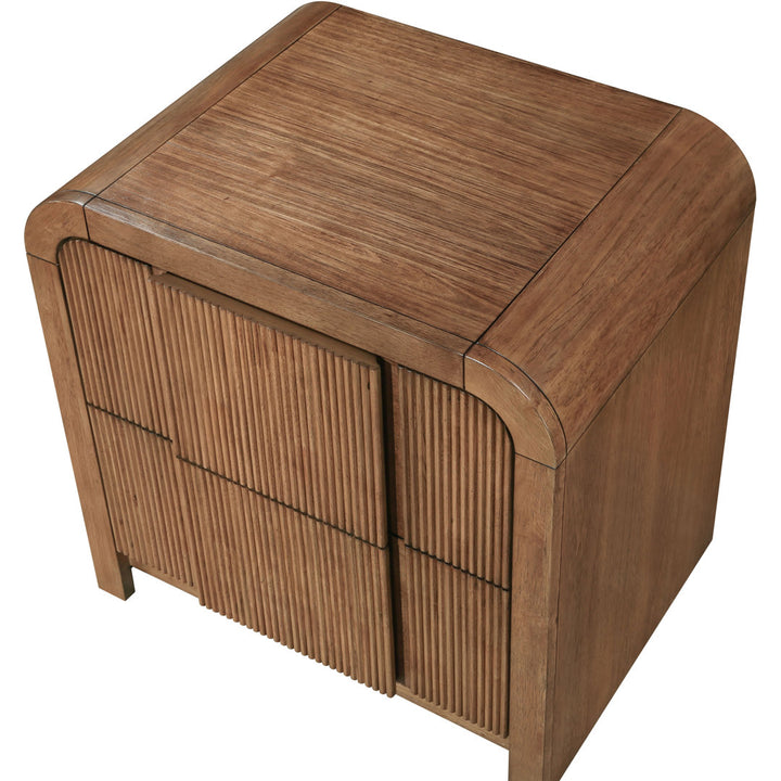 Ishana Solid Wood Nightstand Wrought Studio™ Color: Walnut