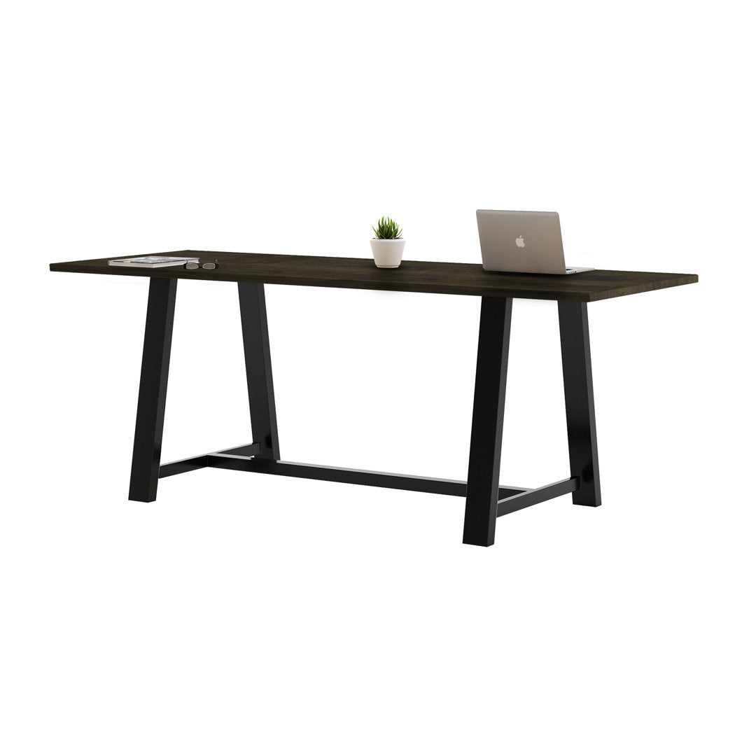 Midtown Solid Wood Breakroom Table KFI Studios Size: 36" H x 96" L x 36" W Top Finish: Walnut