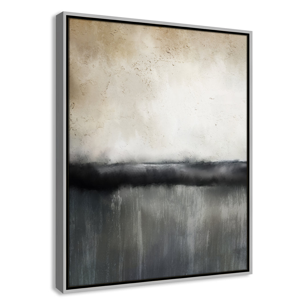 Sunset by Kimberly Allen Print Joss & Main Size: 29.5" H x 23.5" W x 2" D Format: Silver Framed Canvas