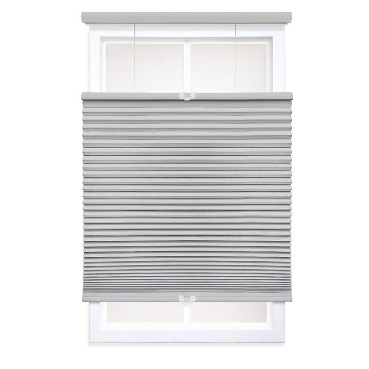 Sheba 1.5 inch Cordless Blackout Top Down bottom Up Cellular Shade Symple Stuff Blind Size: 26"W x 64"L Finish: Sterling Gray