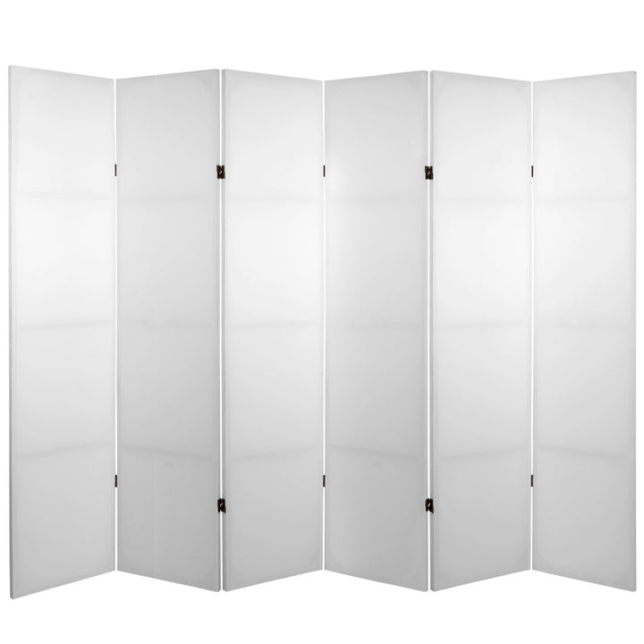 6 Ft. Tall Nayomi Blank Canvas DIY Room Divider Latitude Run® Number of Panels: 6