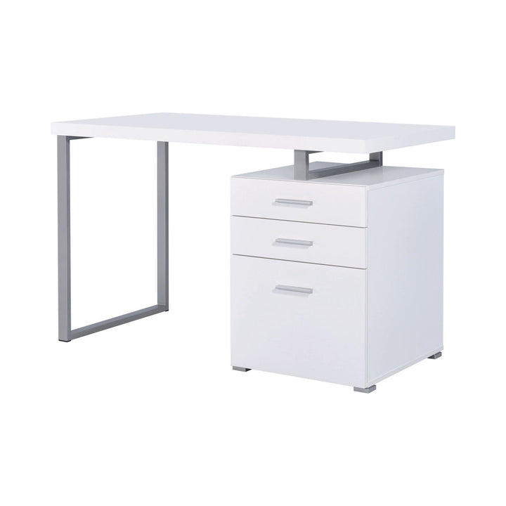 Kaitlyn Reversible Desk Wade Logan® Color: White