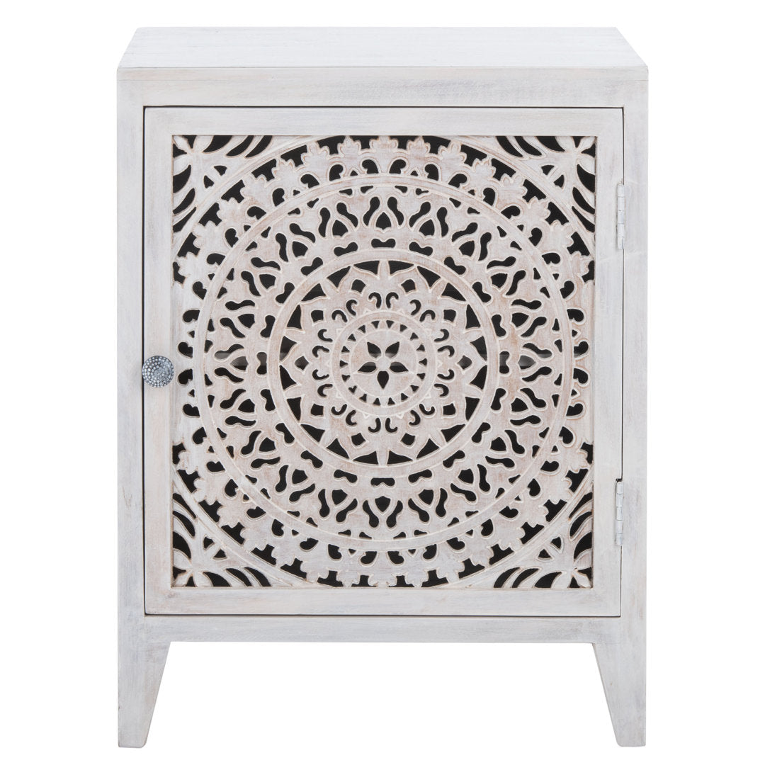 Etherson Nightstand Bungalow Rose Color: White Wash