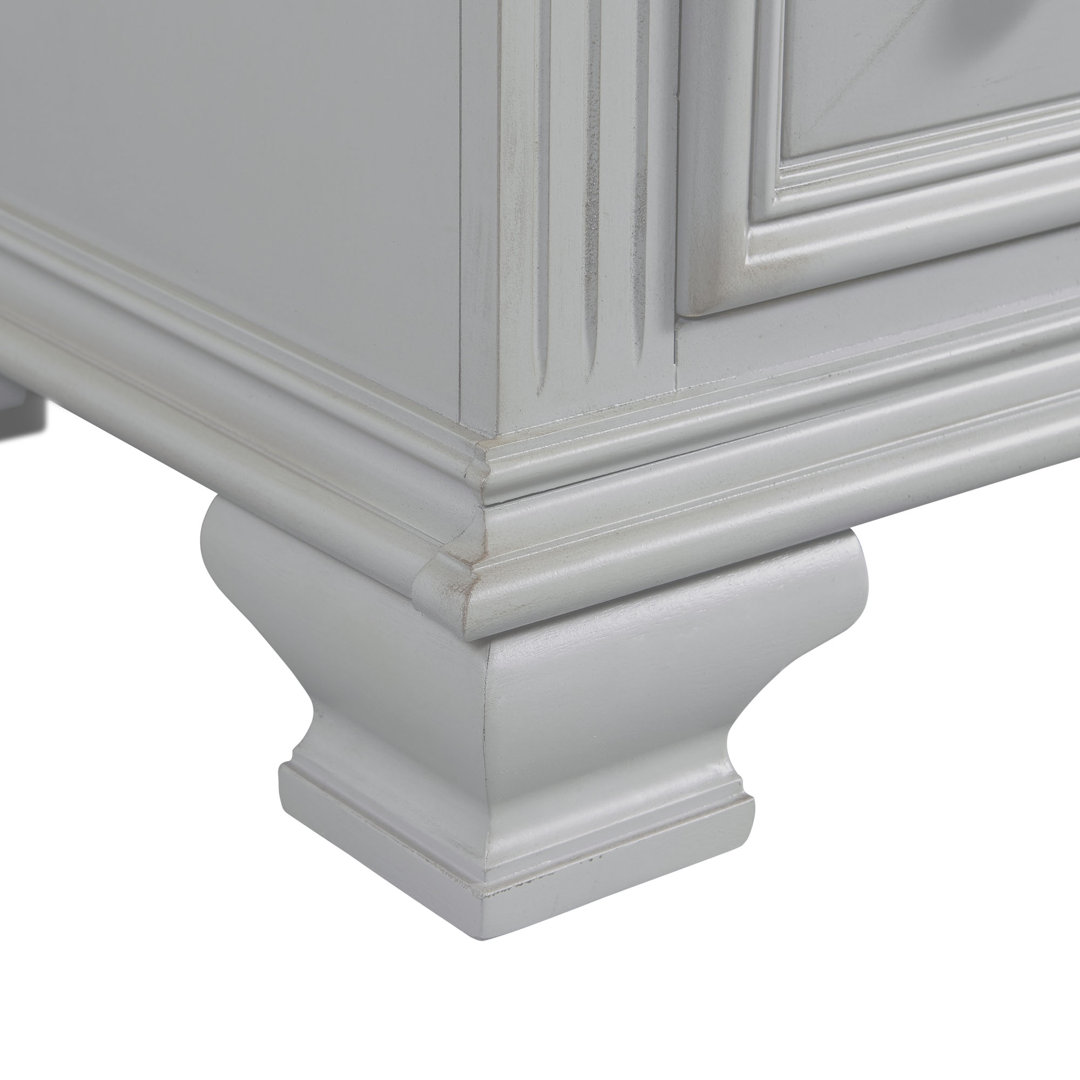 Alauna 6 Drawer Chest Lark Manor™ Color: Gray