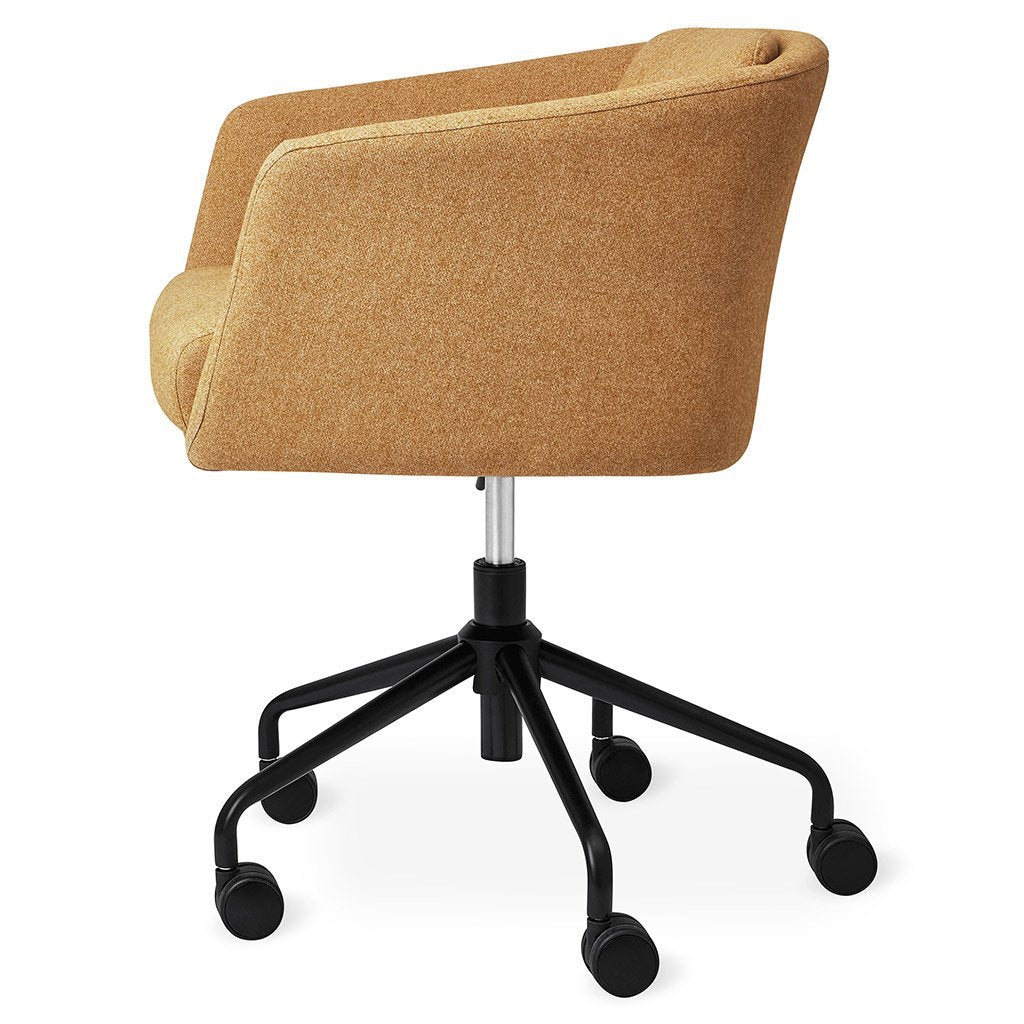 Radius Chair Gus* Modern Upholstery: Stockholm Camel Performance Twill