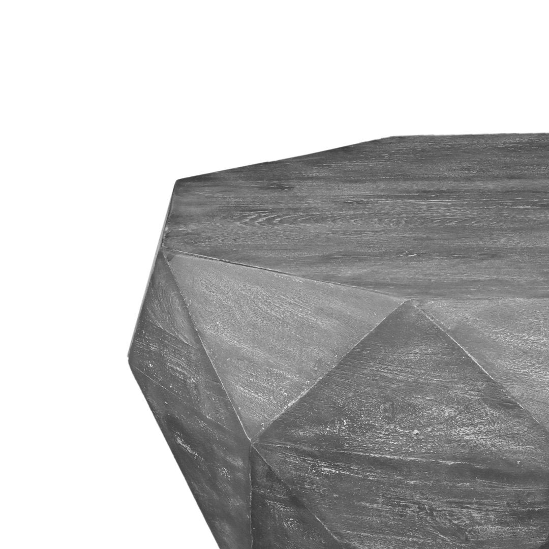 Abdia Solid Wood Solid Coffee Table Union Rustic Color: Gray