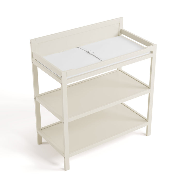 Alpine Changing Table with Pad Storkcraft Color: Frosted Oat