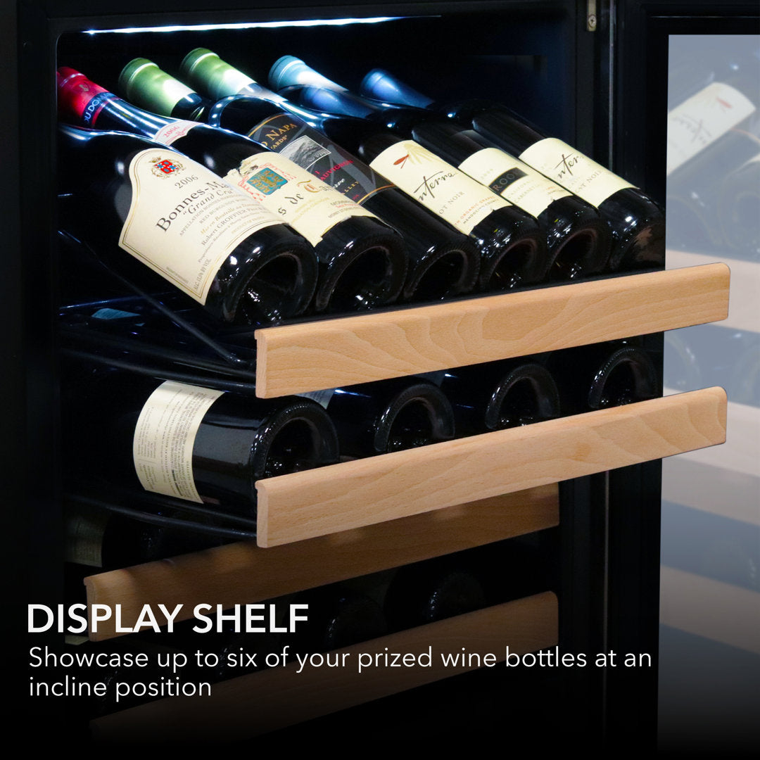 100 Bottle Single Zone Freestanding Wine Refrigerator Whynter