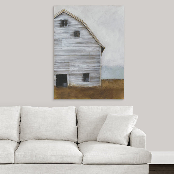 Abandoned Barn I' Painting on Canvas One Allium Way® Size: 40" H x 30" W x 1.25" D Format: Wrapped Canvas