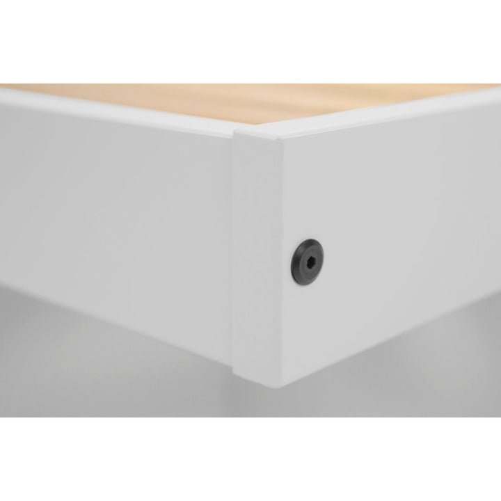 Pharr Low Profile Storage Platform Bed Latitude Run® Color: White Size: Full