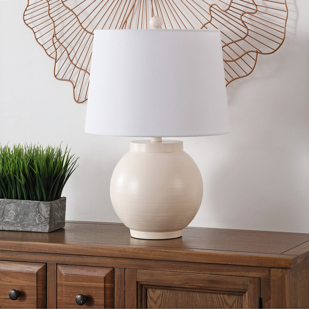 Hamby 22'' Cream Table Lamp Zipcode Design™