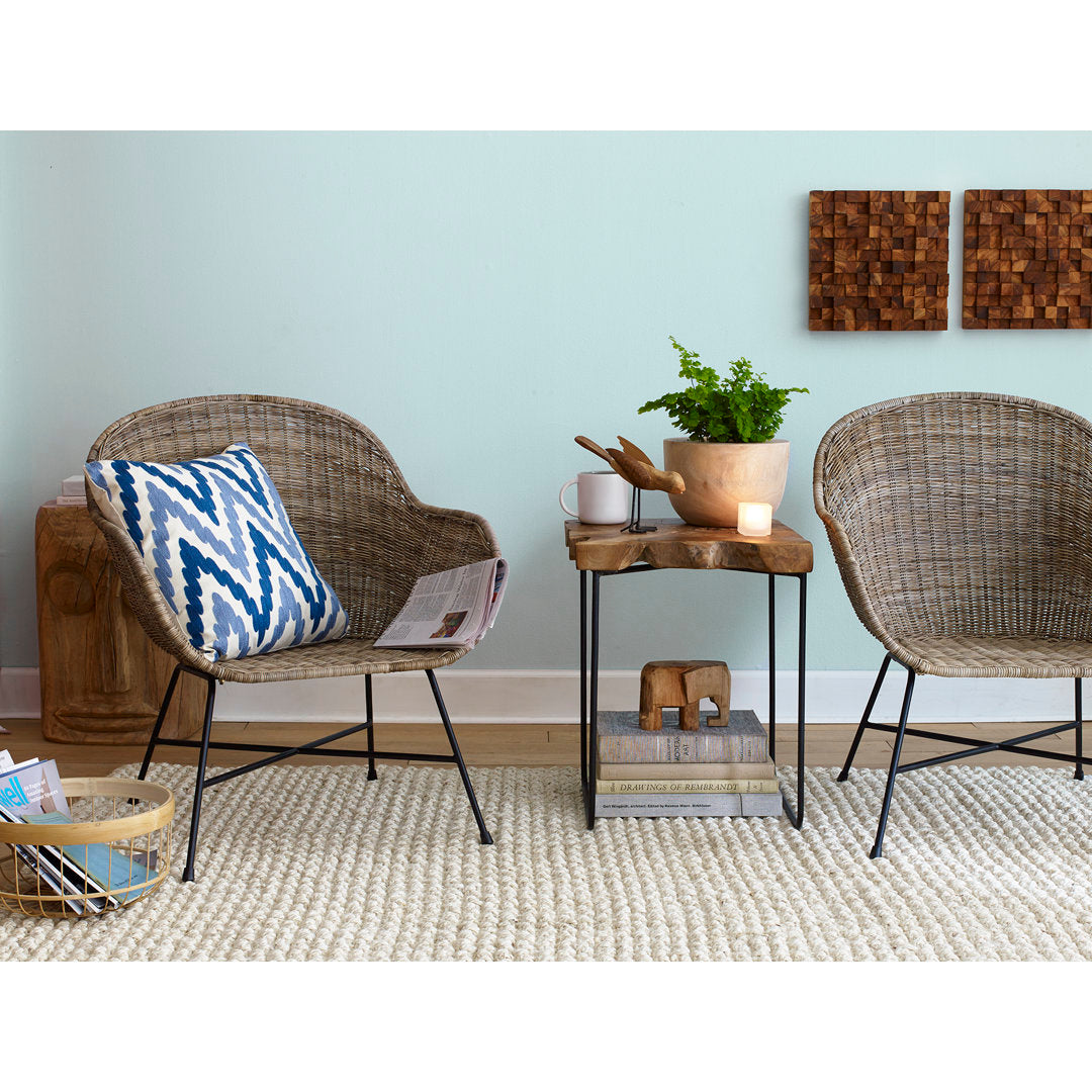 Galen 25.19" Wide Barrel Chair Bay Isle Home™