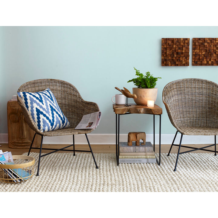 Galen 25.19" Wide Barrel Chair Bay Isle Home™
