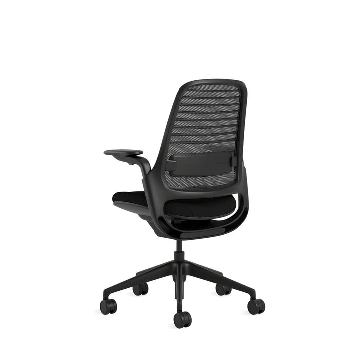 Steelcase Series 1 Task Chair Steelcase Upholstery Color: Onyx/Licorice, Frame Color: Black Casters/Glides: Carpet