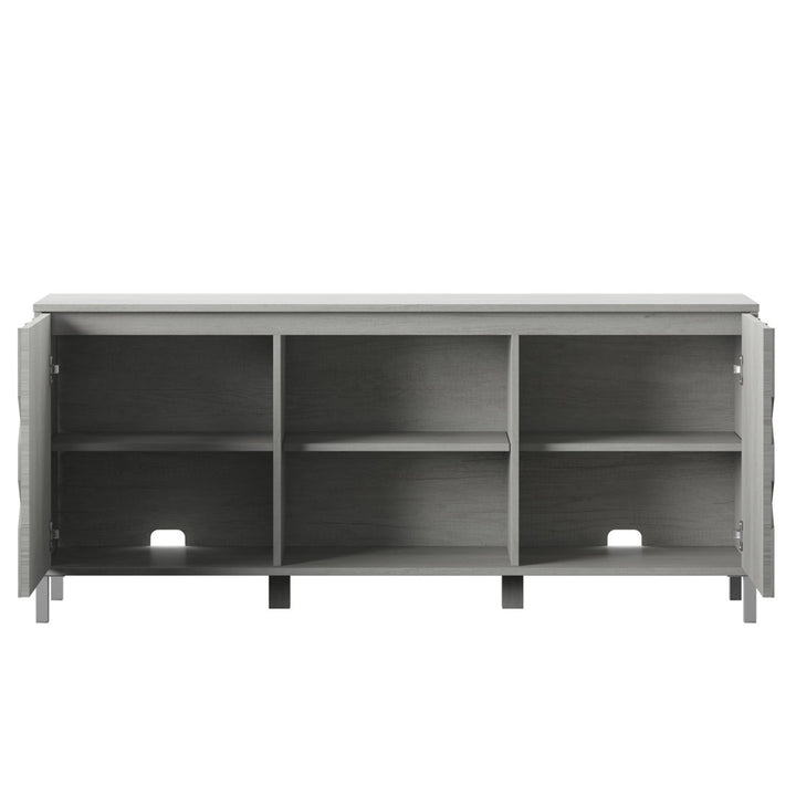 Shotwell TV Stand for TVs up to 65" Mercury Row® Color: Sargent Oak