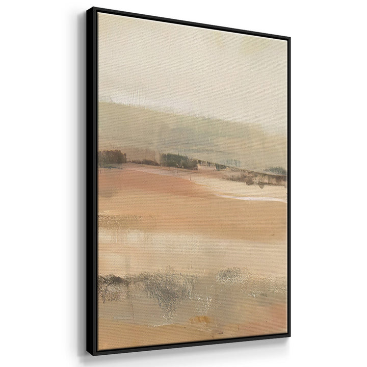 Earth Tone Landscape I - Multi Piece Framed Canvas Wrought Studio™ Size: 24" H x 48" W Format: Black Framed