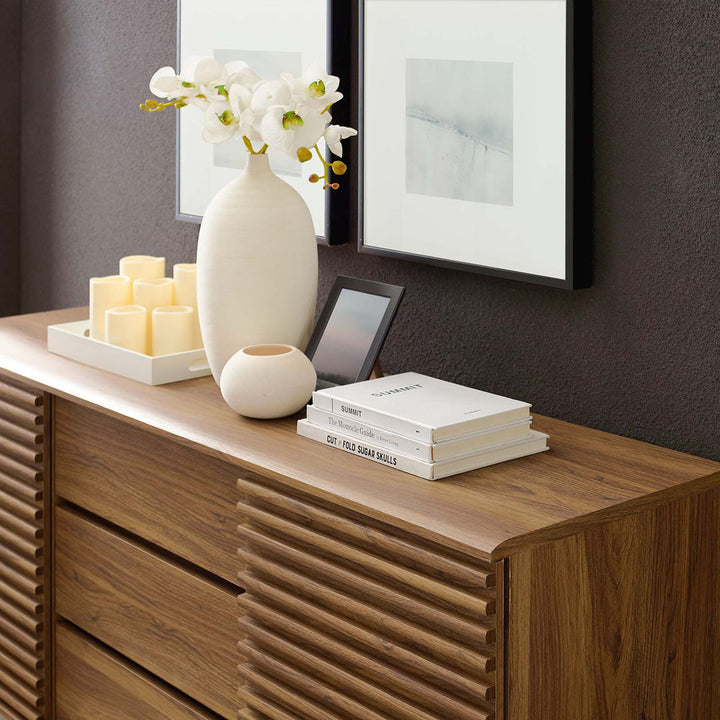 Carson Carrington Lagered Sideboard Buffet Table Mercury Row®