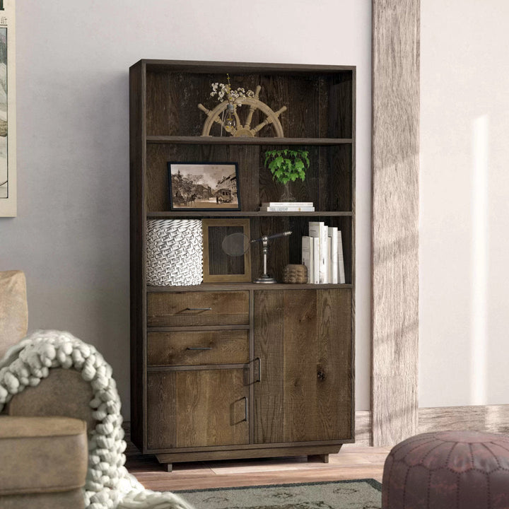 Dazani 70" H x 38" W Standard Bookcase Millwood Pines