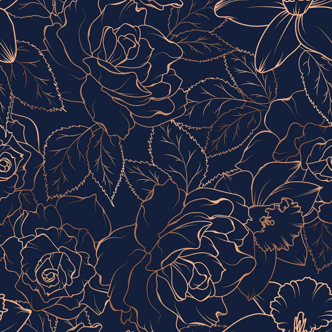 Almina Rose Peony Daffodil Narcissus Blossom 10' L x 24" W Peel and Stick Wallpaper Roll Red Barrel Studio®