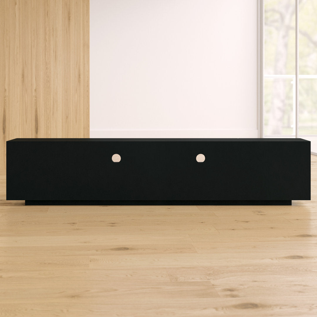 Kenyette TV Stand for TVs up to 79" Latitude Run® Color: Black