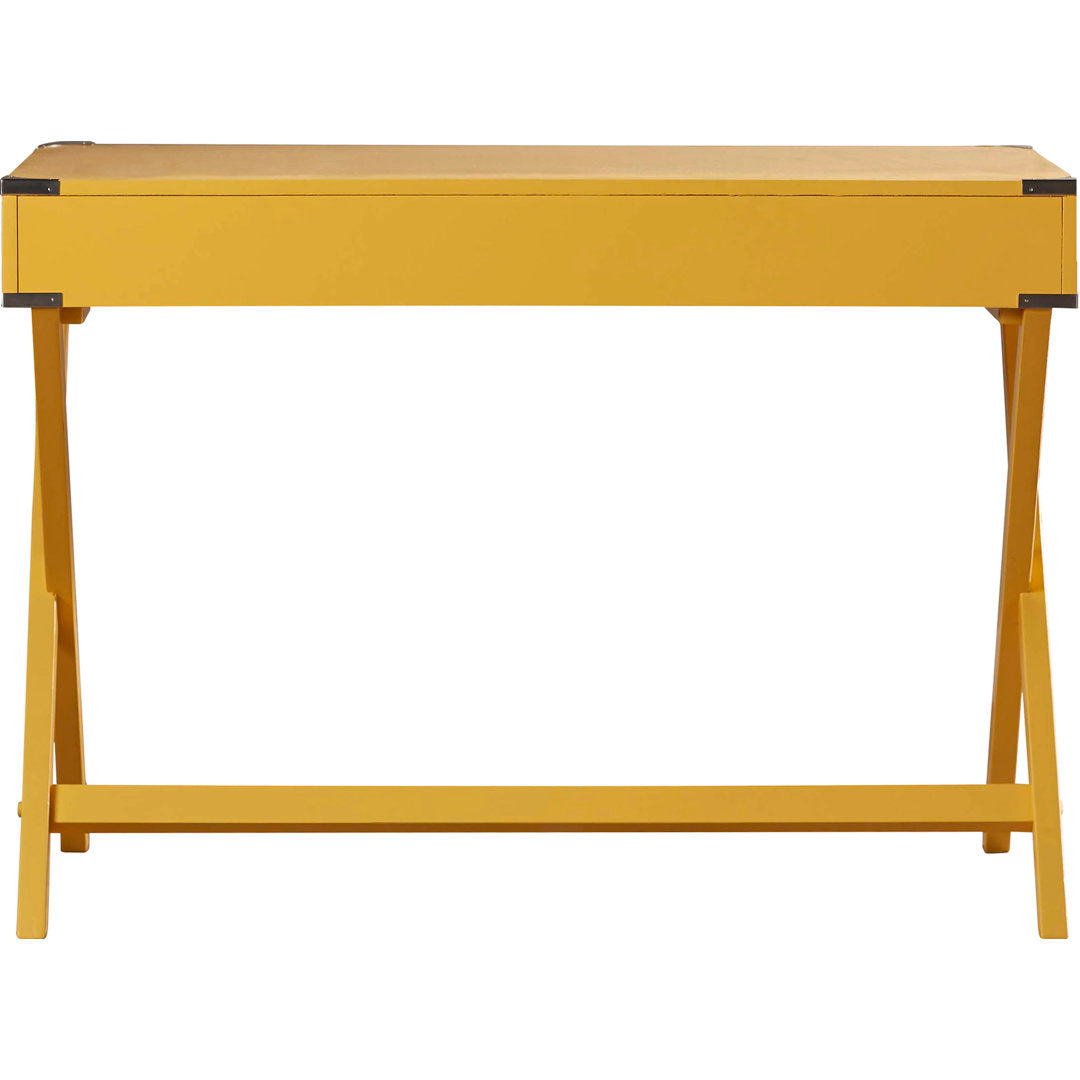 Whetzel Desk Mercury Row® Color: Yellow