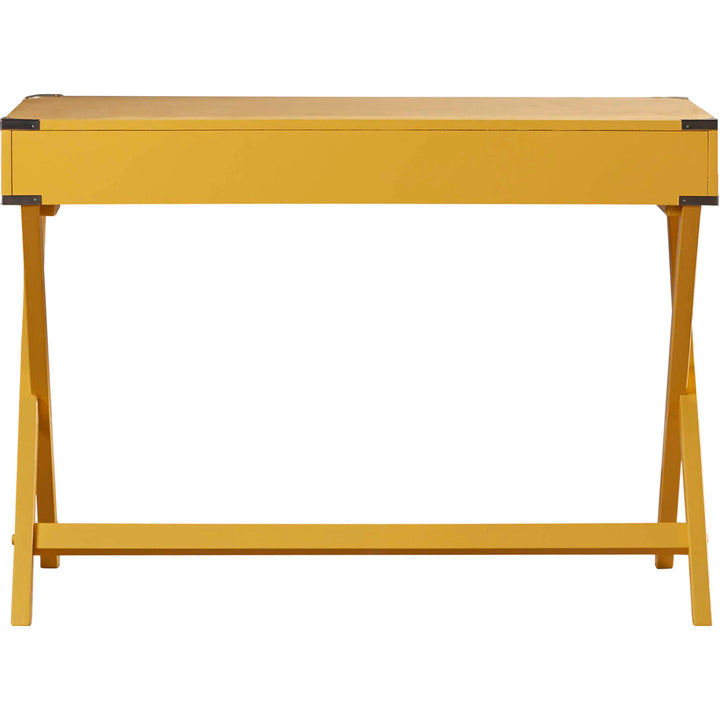 Whetzel Desk Mercury Row® Color: Yellow