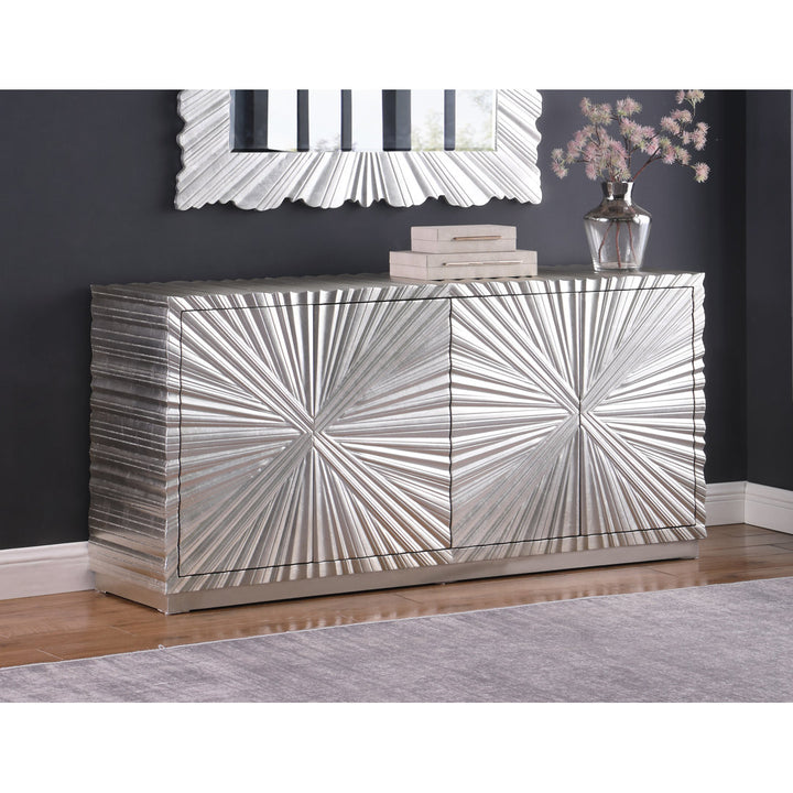 Anni 66'' Wide Sideboard Willa Arlo™ Interiors Color: Silver
