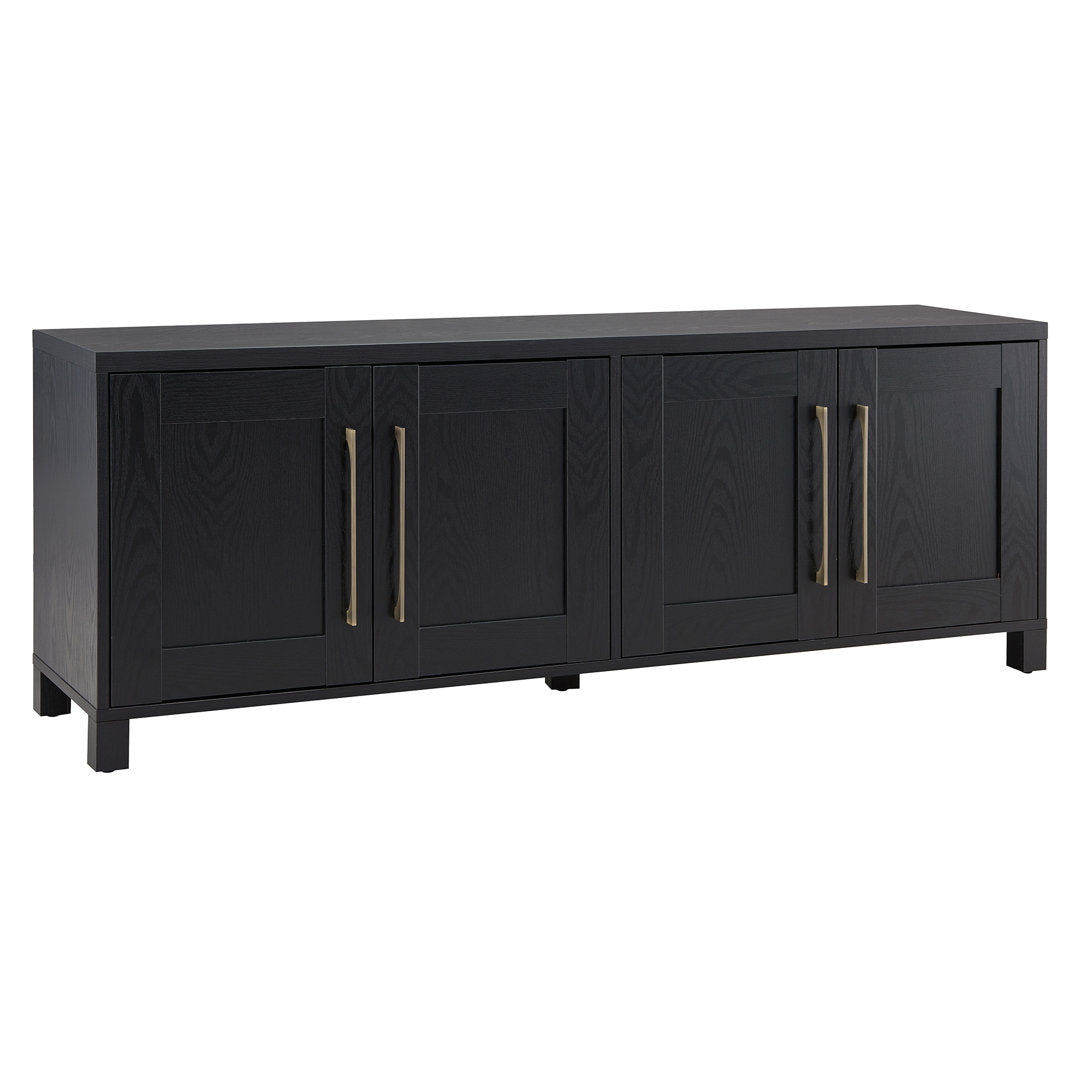 Chabot TV Stand for TVs up to 78" Latitude Run® Color: Black Grain