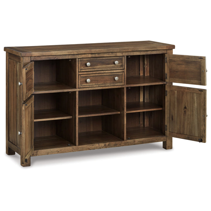 Goulven 56" Wide 2 Drawer Sideboard Gracie Oaks