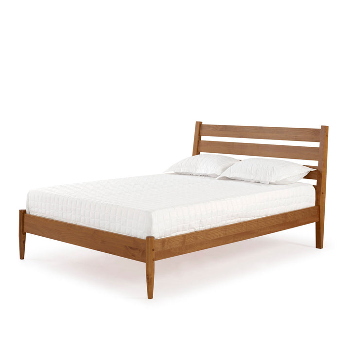Grady Queen Size Solid Wood Bed AllModern Color: Castanho