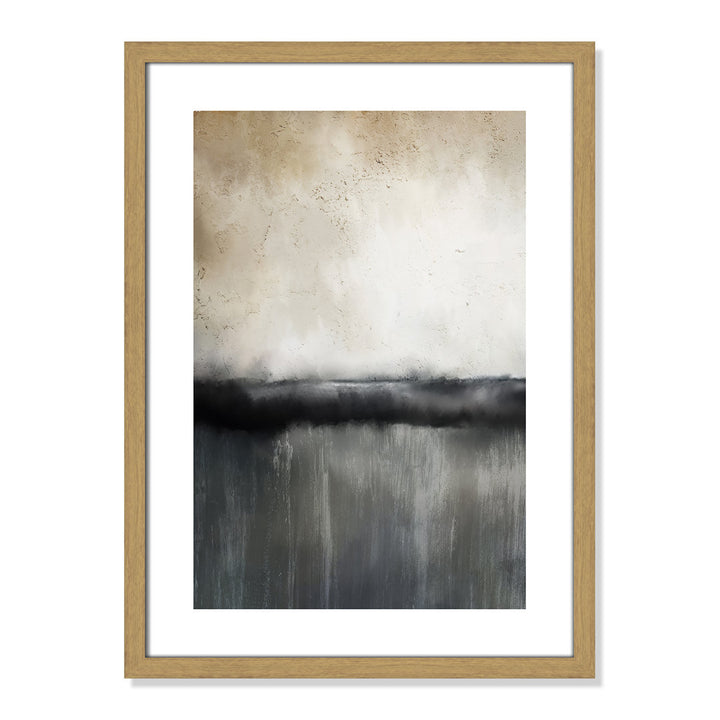 Sunset by Kimberly Allen Print Joss & Main Size: 23" H x 17" W x 0.75" D Format: Beige Wood Framed Paper