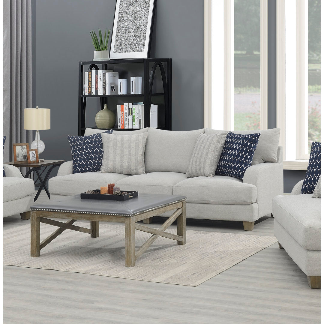 Drisko 102" Recessed Arm Sofa with Reversible Cushions Sand & Stable™