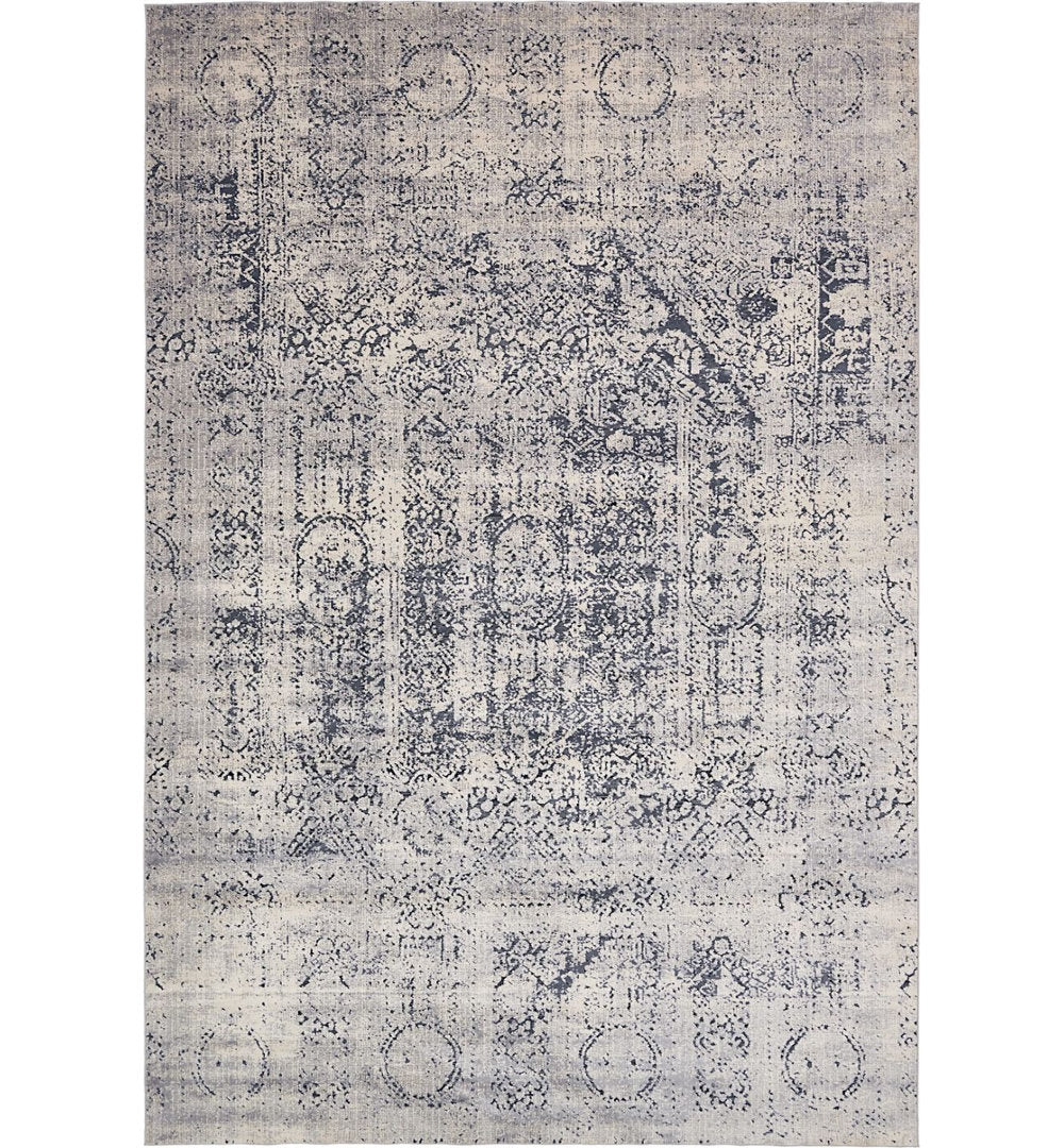 Corteney Oriental Gray Area Rug Alcott Hill® Rug Size: Rectangle 8' x 10'
