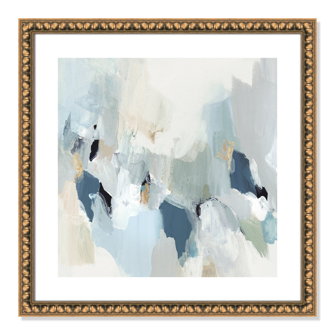 Little Talks II by Isabelle Z - Picture Frame Print on Canvas Casa Fine Arts Size: 24.75" H x 24.75" W x 1.13" D Format: Gold Bead Framed Paper