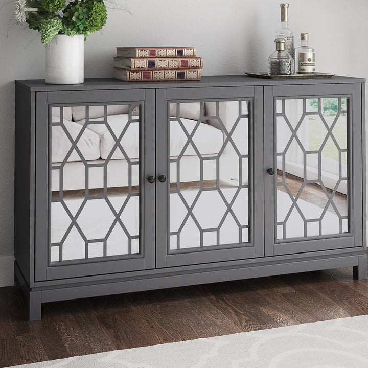 Alayna 54" Wide Sideboard Etta Avenue™ Color: Antique Gray