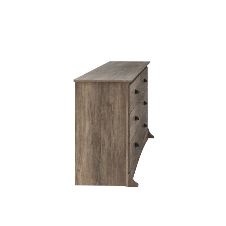 Abhainn Salt Spring 6 Drawer Dresser, Drifted Gray Millwood Pines