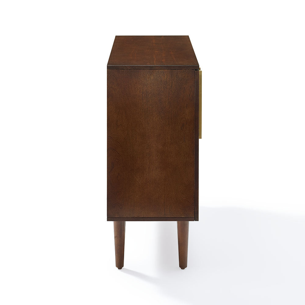 Ayinde 2 - Door Accent Cabinet Wade Logan® Color: Mahogany