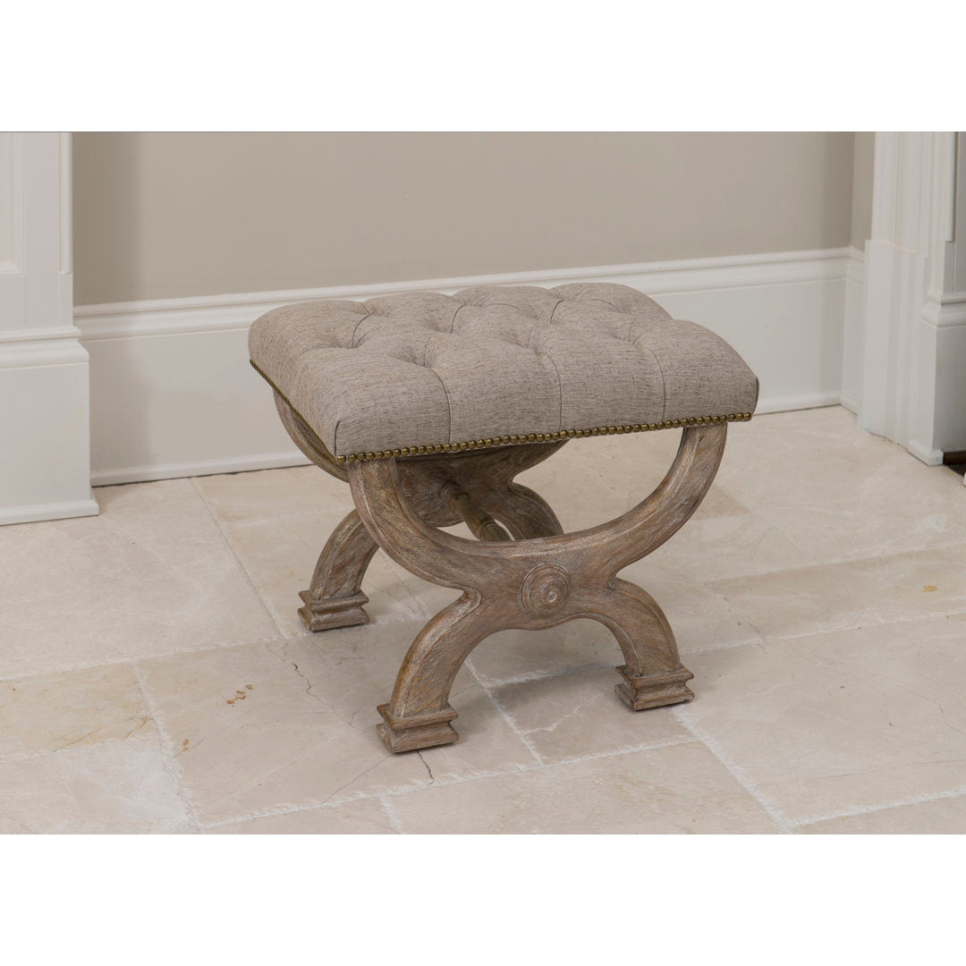Chapman Wood Vanity Stool One Allium Way®
