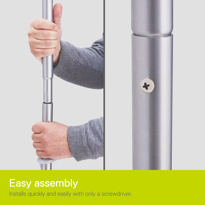 delta Alloy Freestanding Wall Fully Adjustable 2 Bike Single Pole Gravity Bike Storage Rack Delta Design