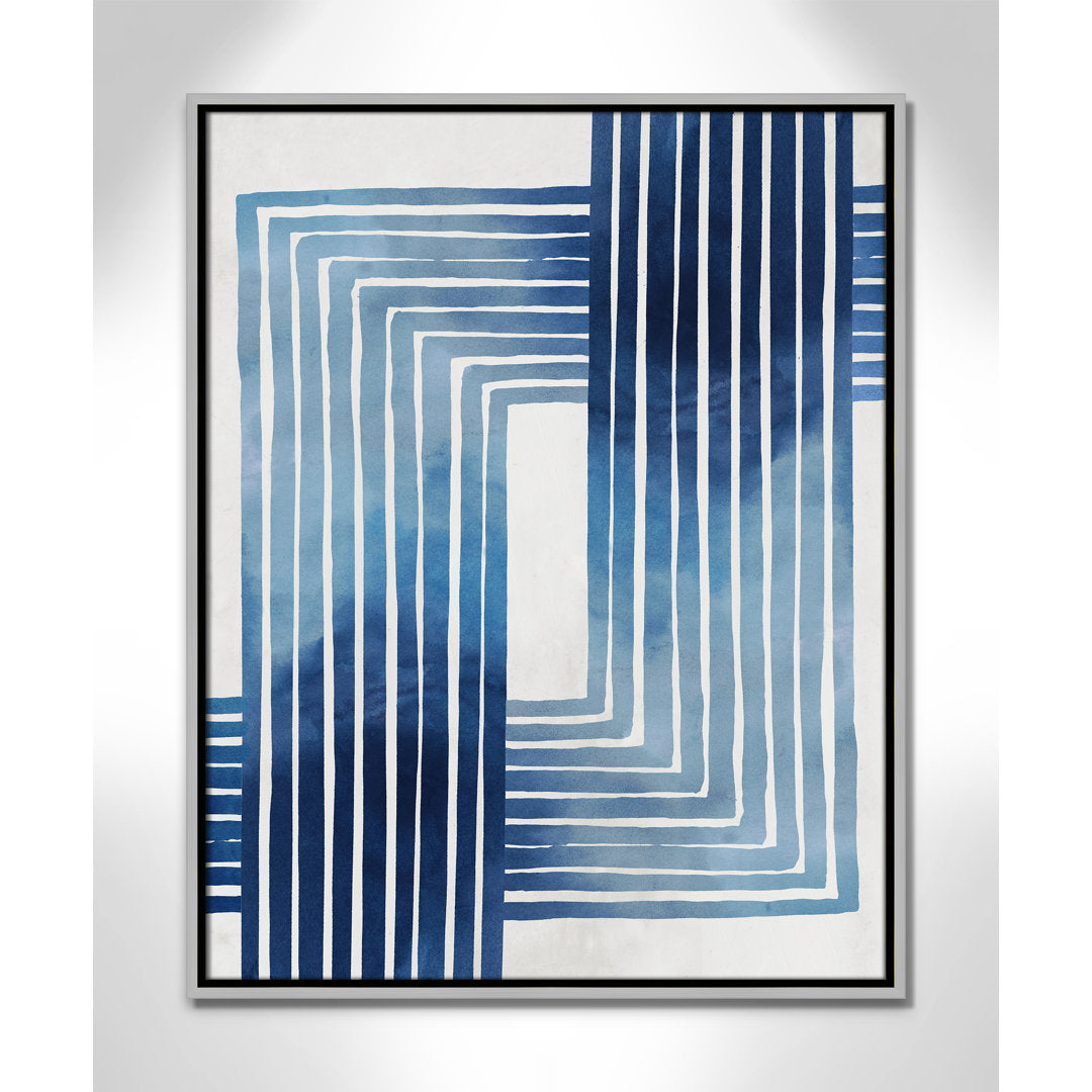 In Unison by Eva Watts - Painting Print Joss & Main Size: 29.5" H x 23.5" W x 2" D Format: Silver Framed Canvas