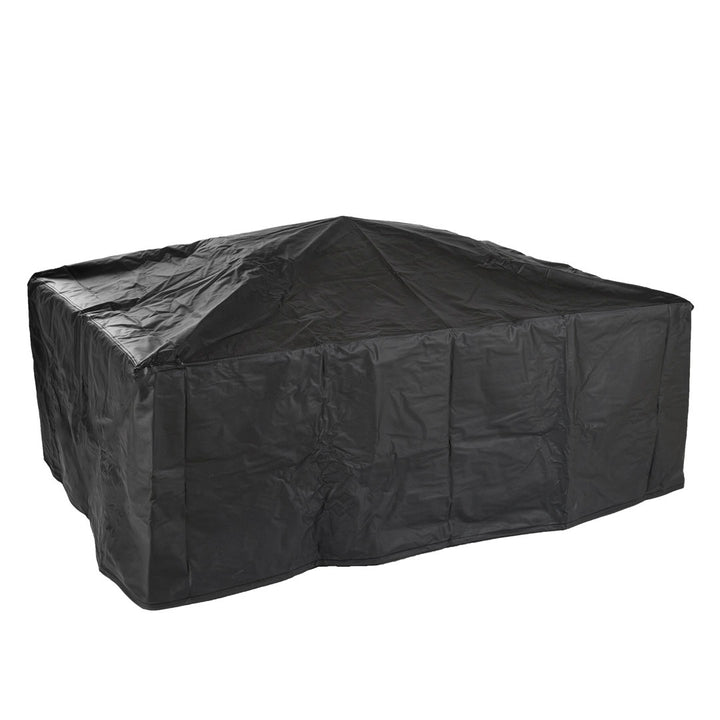 Fire Pit - 37-Inch Outdoor Firepit Table with Screen, Cover, and Poker - Outdoor Fire Pits for Backyard, Deck, Patio, or Porch by Pure Garden Alcott Hill®