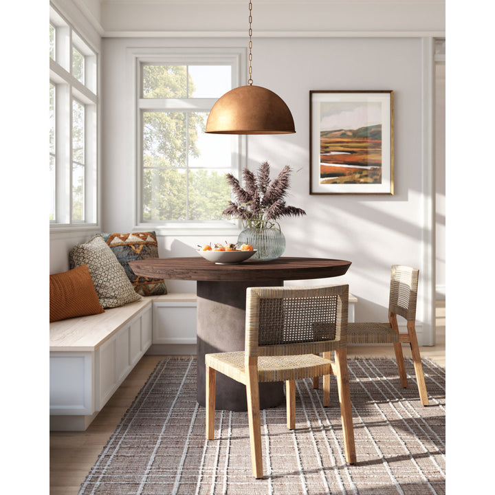Alani Side Chair in Natural Brown (Set of 2) Joss & Main