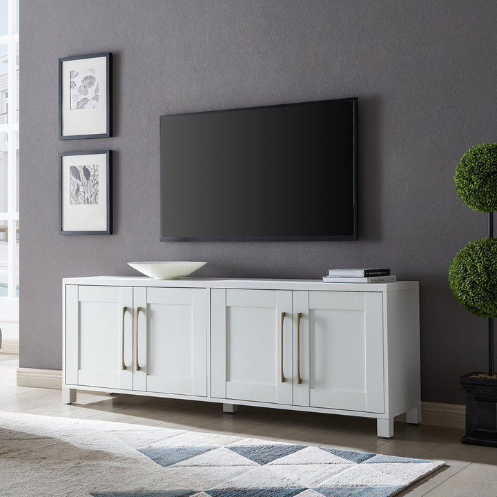 Chabot TV Stand for TVs up to 78" Latitude Run® Color: White