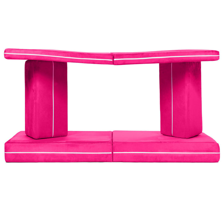 Marrero  Zipline Playscape - Imaginative Furniture Playset for Creative Kids Isabelle & Max™ Color: Fuchsia